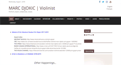 Desktop Screenshot of marcdjokic.com